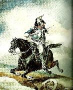 cuirassier au galop charles emile callande